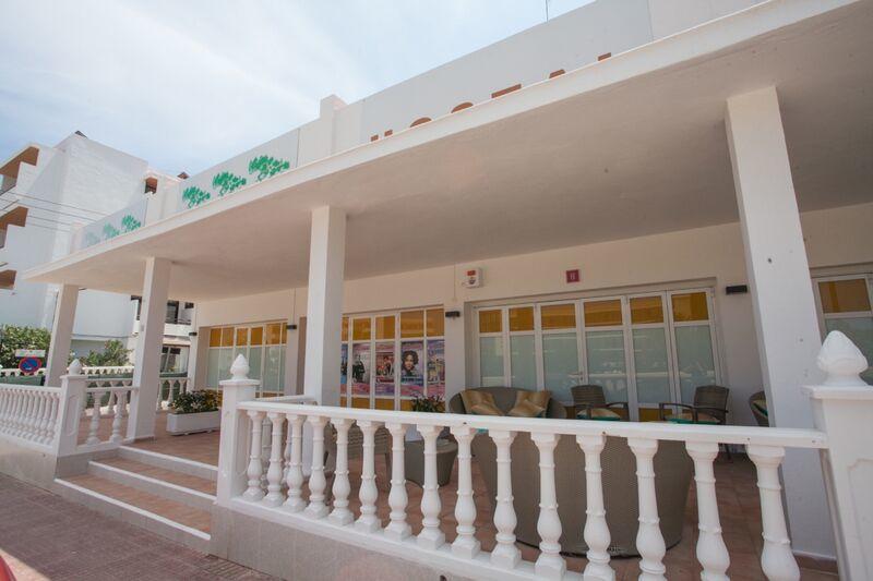 Hostal Los Pinos Es Cana Buitenkant foto